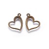 Tibetan Style Alloy Pendants X-TIBEP-22390-AB-FF-1