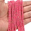 Synthetic Imperial Jasper Beads Strands G-L635-A09-4x2mm-06-2