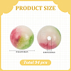 2 Strands Natural White Jade Beads Strands G-ME0001-19-2