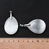 Natural Selenite Big Pendants G-M091-01A-3