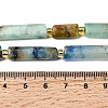 Natural Chrysocolla and Lapis Lazuli Beads Strands G-D353-A04-5