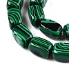 Synthetic Malachite Beads Strands G-T138-94-3