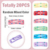 Iron Enamel Snap Hair Clips PHAR-TADJ0001-06B-3