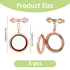 2Pcs Brass Brooch JEWB-FH00017-2