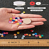 DIY Heishi Bead Stretch Bracelets Making Kits DIY-TA0003-22-18