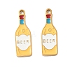 304 Stainless Steel Enamel Pendants STAS-G360-04G-01-1