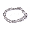 Electroplate Glass Beads Strands EGLA-L023A-PL01-3
