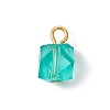 Transparent Acrylic with Iron Pendants PALLOY-JF03680-01-3