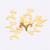 Brass Cabochons KK-WH0034-54G-07-1