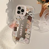 Cat Mirrored Axrylic Mobile Phone Cover PW-WG472D8-05-4