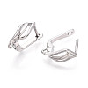 Brass Hoop Earring Findings KK-N267-28P-3