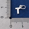 925 Sterling Silver Letter Charms LS-STER-C012-01S-T-3