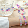 300Pcs Transparent Resin Beads MACR-LP0001-07-2