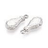 304 Stainless Steel Pendants STAS-T067-76P-2