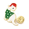 Christmas Theme Dinosaur Enamel Pins JEWB-M043-02D-3