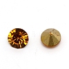 Glass Rhinestone Cabochons RGLA-WH0005-02D-3
