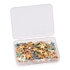 80Pcs 8 Styles Alloy Enamel Charms ENAM-LS0001-25LG-7