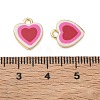 Brass & Enamel Pendants KK-CBAD360-07G-01-3