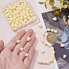 120Pcs 2 Styles Dyed Synthetic Coral Beads G-DC0001-48-3