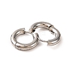 304 Stainless Steel Hoop Earrings for Women EJEW-F339-01P-02-2
