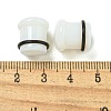 Synthetic Opalite Ear Gauges Flesh Tunnels Plugs EJEW-P293-03B-2