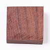 Square Wooden Pieces for Wood Jewelry Ring Making WOOD-WH0101-29F-1