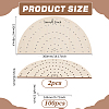2Pcs Wood Wreath Boards DIY-FG0006-77B-2