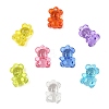 50Pcs Transparent Acrylic Pendants TACR-FP0001-08-2
