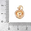 Brass Rhinestone Pendants KK-B145-02G-02-3