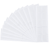 15Pcs Plastic Necklace Chain Adhesive Pouch for Necklace Display Cards AJEW-SC0003-43-1