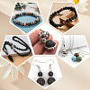 5 Strands Natural Lava Rock Round Beads Strands G-LT0001-02C-02-5