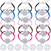 20Pcs 5 Colors Faux Suede Bracelet Making MAK-BM0001-01-7