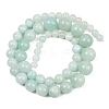 Natural Mashan Jade Graduated Beads Strands GG-CBA2AE1-A08-K-5