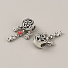 Tibetan Style Alloy European Dangle Charms FIND-TAC0001-68-1