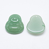 Natural Green Aventurine Pendants G-T122-15B-09-2