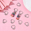 SHEGRACE Brass Hoop Earrings Findings XGR0159P-91P-5