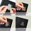 Nickel Metal Waterproof Self-Adhesive Picture Stickers DIY-WH20016-008-4