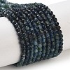 Natural Blue Tourmaline Beads Strands G-B088-C12-02-1