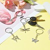 Insect Theme Alloy Keychain KEYC-YW00053-01-6