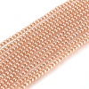 Electroplate Glass Beads Strands EGLA-I013-2mm-PL01-1