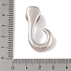 Non-Tarnish 304 Stainless Steel Hook Clasps STAS-C109-11P-3