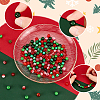 AHADERMAKER DIY Round Beads Jewelry Making Finding Kit for Christmas DIY-GA0003-52-4