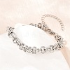 304 Stainless Steel Double Link Chain Bracelets for Women SA-H001-23P-2