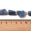 Electroplated Natural Druzy Agate Beads Strands G-R012-A02-04-4