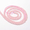 Natural Rose Quartz Beads Strands X-G-N0195-04-2mm-2