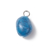 Crackle Opaque Acrylic Beads PALLOY-JF03800-02-3