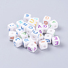Initial Acrylic Beads for Name Bracelet Making X-PL38C9447-1