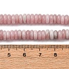 Natural Pink Opal Beads Strands G-L624-H06-6x2mm-5