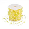 Acrylic Round Beaded Link Chains DIY-MB0007-001F-3