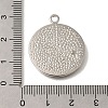 Brass Enamel Pendants FIND-C065-28P-3